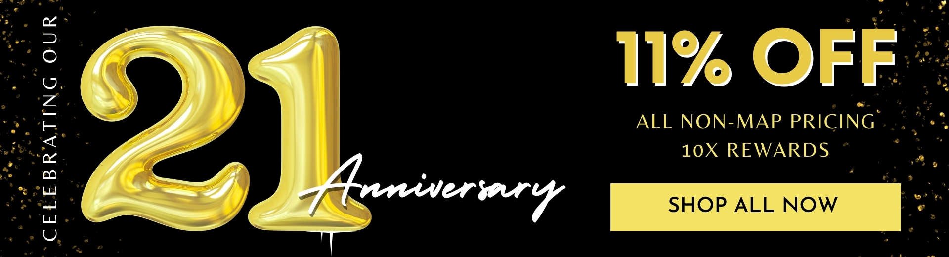 21st anniversary sale