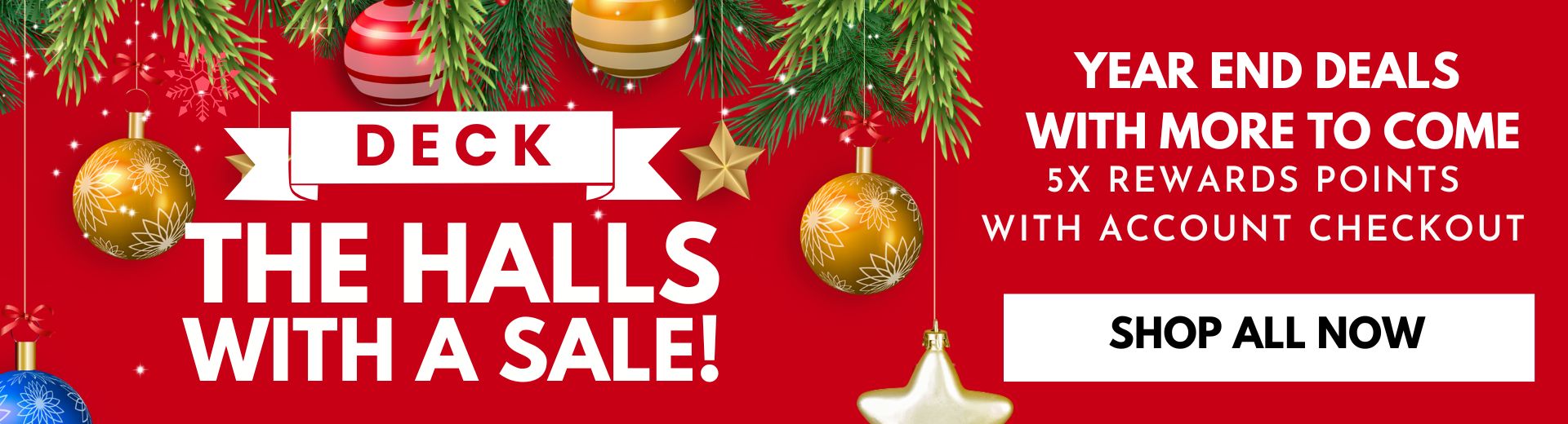 Year End Christmas Sale