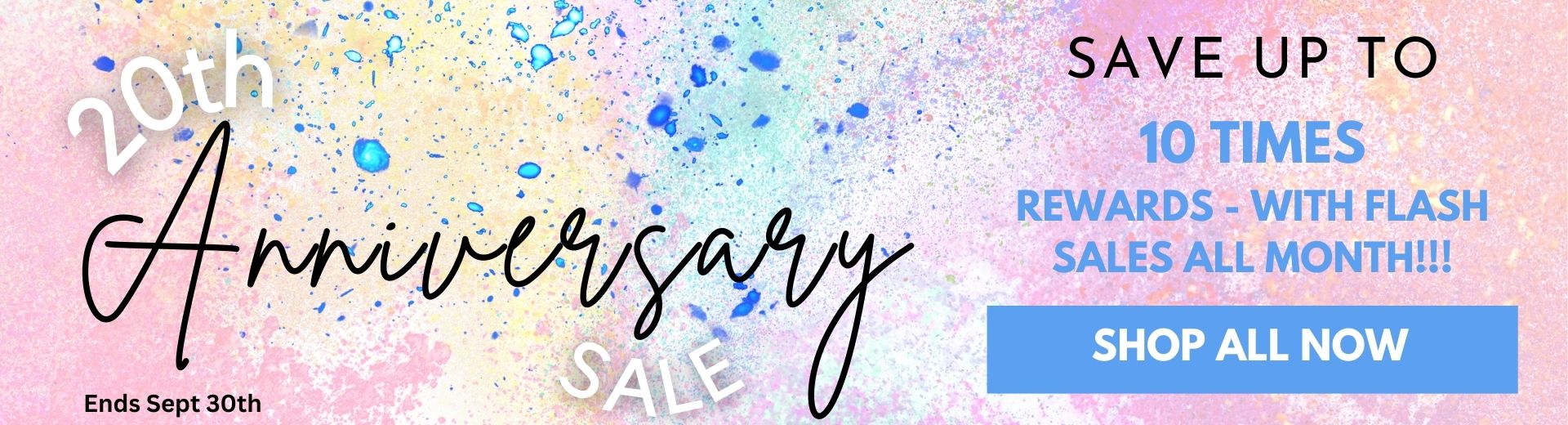 20th Anniversary Sale