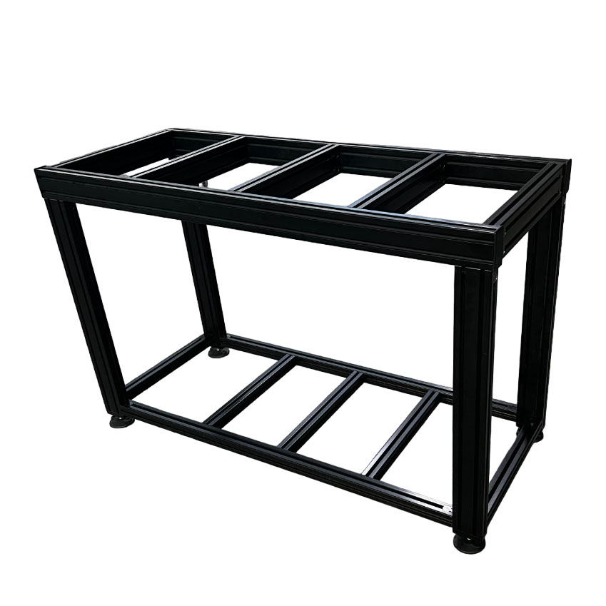 Biotek Marine AluFab 48″ x 18″ x 36″ BLACK Aquarium Stand Kit