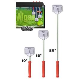 Flipper Platinum Aquarium Hand Scraper for Glass and Acrylic Tanks