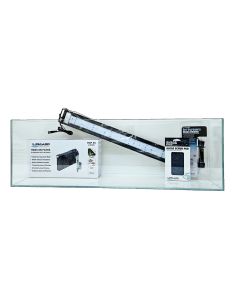 Ultra Low Iron Bookshelf Aquarium Kits - 6 gal, 11 gal, 16 gal, 22 gal