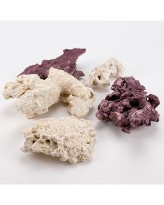 MarcoRocks Frag Mounts 36 lb Box - Natural or Coralline