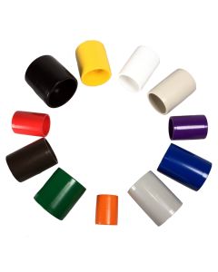 BioTek Marine Orange Colored 1" PVC External Coupling