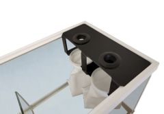 OceanVue ECO 36" Glass Sump - Black