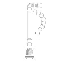 Tideline Return Kit - 3/4"