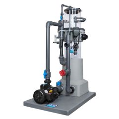 RK2 Systems 5AC Foam Fractionator Protein Skimmer With 1/8 HP Pump