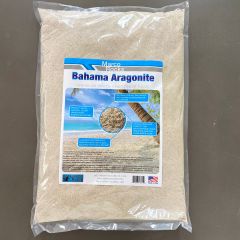 MarcoRocks Beautiful White Pure Aragonite Sand- 22.5lb bag