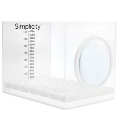 Simplicity Coral Dipping Container w 10X Magnification - 4 l