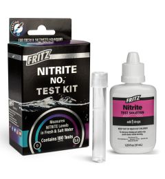 Fritz Nitrite Test Kit - 180 Tests For Fresh & Saltwater 