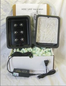 Santa Monica Filtration HOG3 Hang On Glass UAS Upflow Algae Scrubber