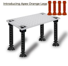Biotek Marine IntelliLeg System Tall - 4 Pack Orange