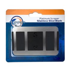  Flipper Platinum Credit Card Aquarium Scraper Stainless Steel Blade