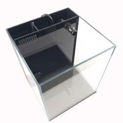 Lifegard 8.3 Gallons 45° Beveled Edge Low Iron Ultra Clear Aquarium