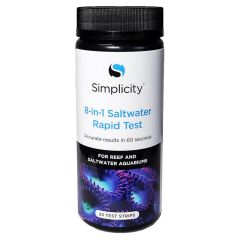 Simplicity 8-in-1 Saltwater Rapid Test - 25 Test Strips