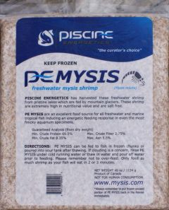 Piscine Energetics Frozen Mysis Flat Pack 40 oz
