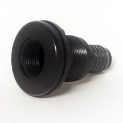 Lifegard Aquatics FPT Bulkhead Kit with/Hose Barb Adapter