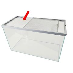 Lifegard Acrylic Cover for Lid Frame for 10 Gal Aquarium