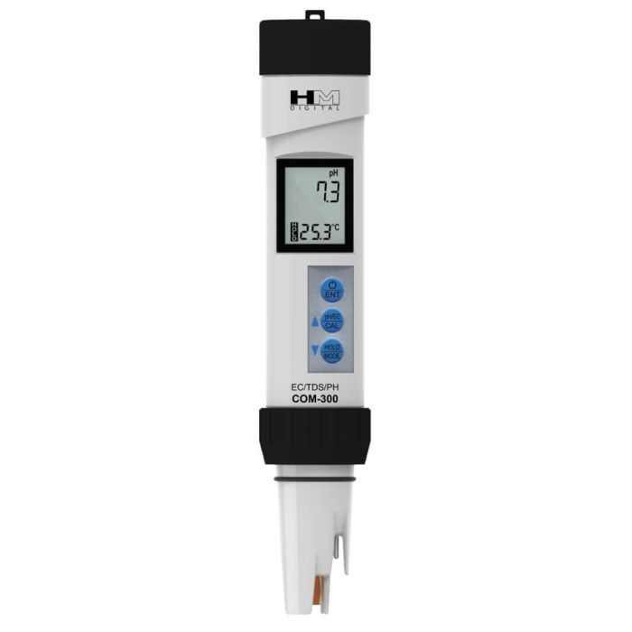HM DIGITAL COM-300 pH/EC/TDS/Temp Meter