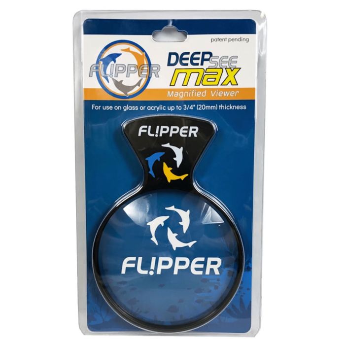FLIPPER DEEPSEE MAX MAGNIFIED MAGNETIC AQUARIUM VIEWER 5"