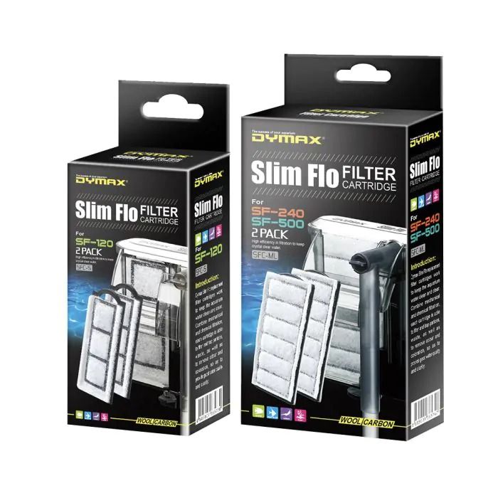 Dymax Slim Flo Filter Cartridge - 2 Pack