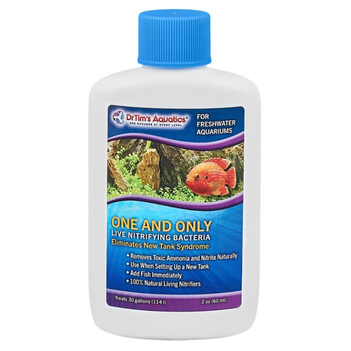 Dr. Tim's Aquatics One & Only Live Nitrifying Bacteria for Freshwater Aquariums