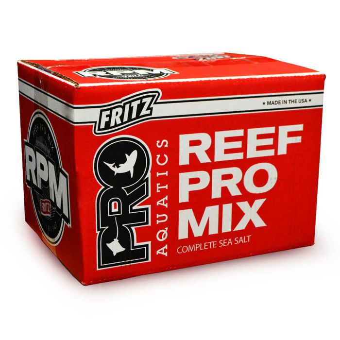 FritzPRO RPM Redline HIGH ALK Salt Mix 55 lb. Box (In Store Pick Up Only)
