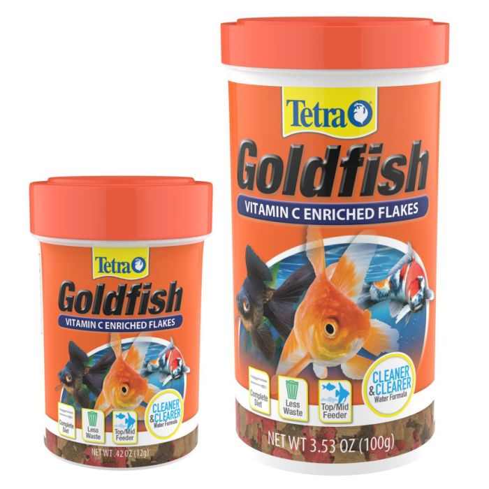  Tetra TetraFin Goldfish Flakes Fish Food