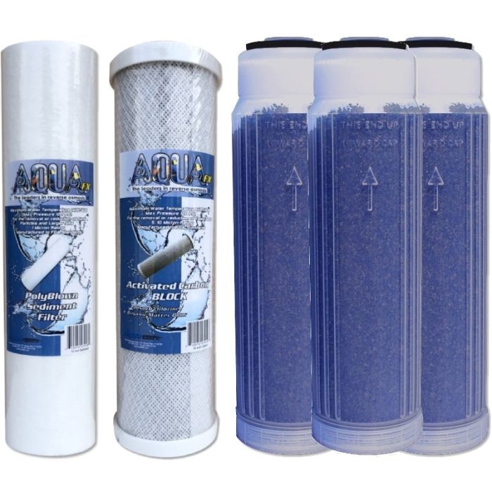 AquaFX Great White Replacement Filter Set