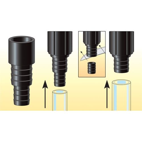 Lifegard Aquatics Pipe/Hose Adapter