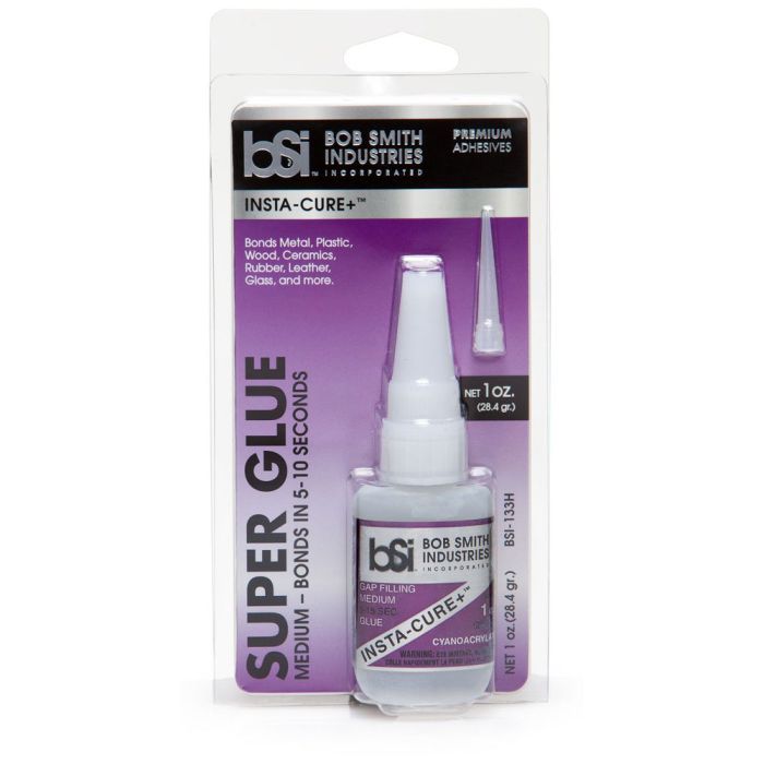 Bob Smith Industries Insta-Cure+™ Super Glue Retail Packaging