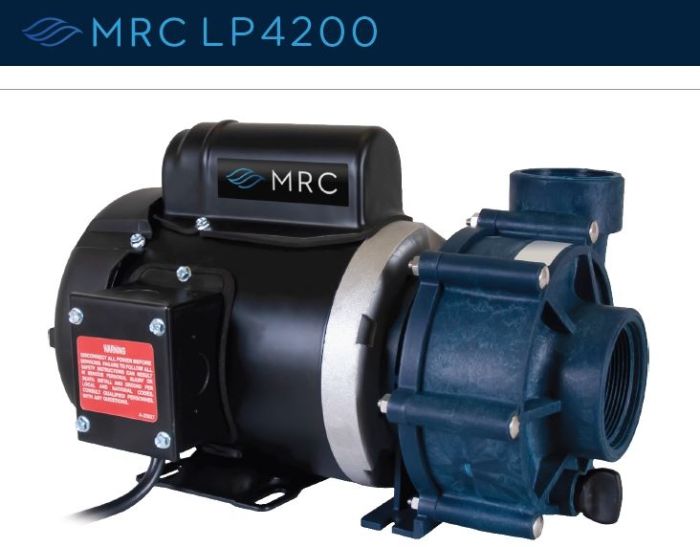 MRC HydroTek LP4200 Low Pressure pump