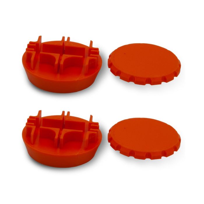 Biotek Marine IntelliLeg Egg Crate Joiners - Orange 2pk