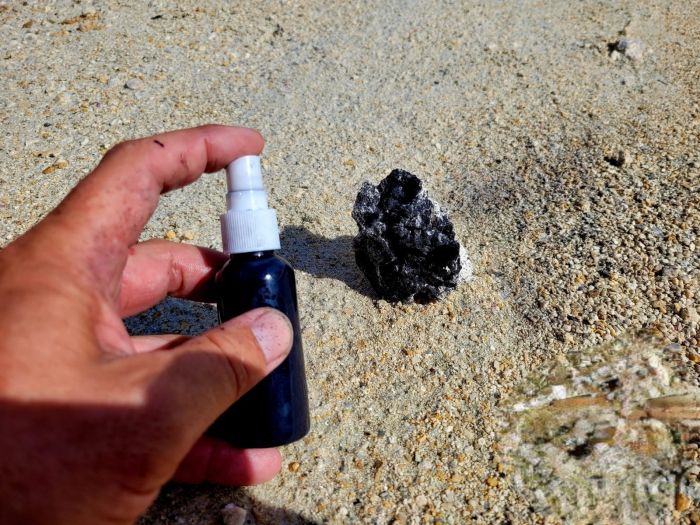 Biotek Marine 2oz Black Spray Colorant for Dry Reef Rock