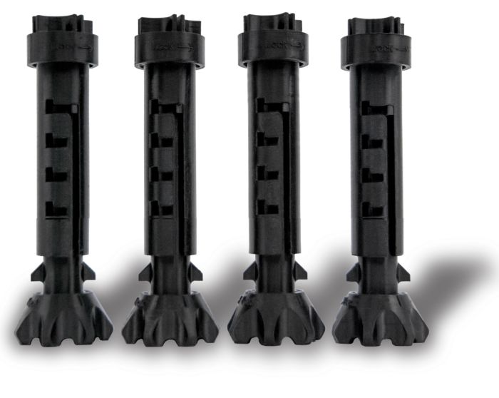 Biotek Marine IntelliLeg Frag Rack System - Black-Short 4 Pk Leg