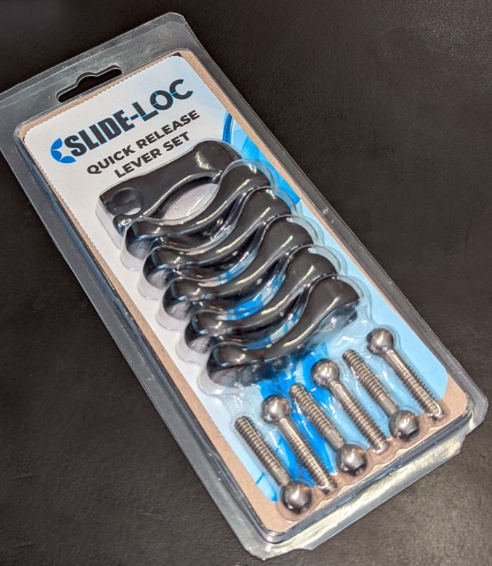 Slide-Loc Quick Release Levers - 6 Pack