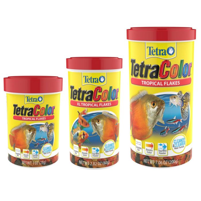 Tetra TetraColor Tropical Flakes Fish Food
