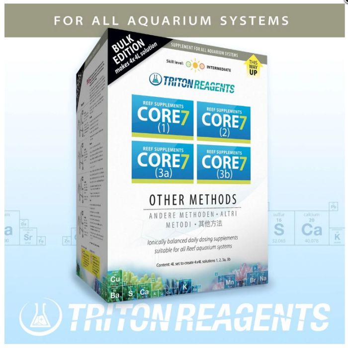 Triton CORE7 Reef Supplements- Bulk 4x4L For other (non-Triton) methods