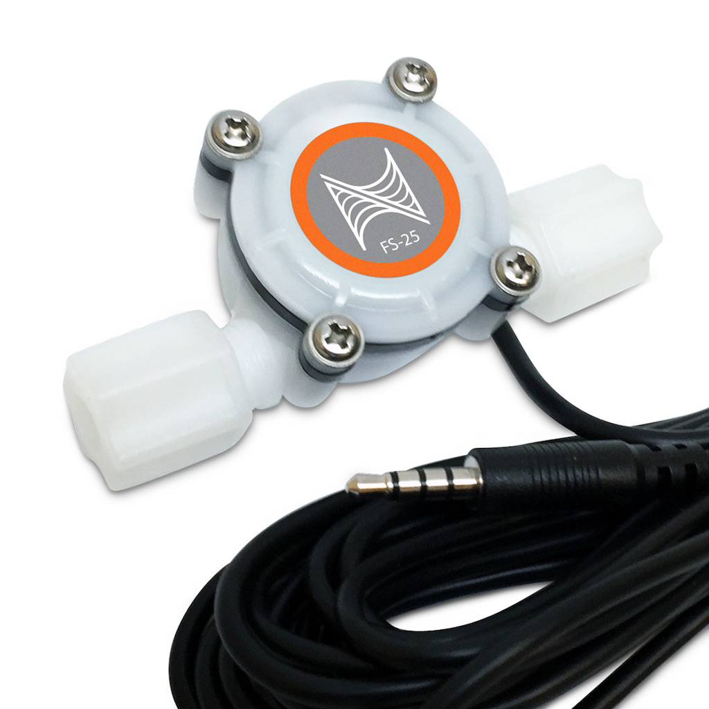 Flow Sensor – 1/4″ with push-fit connectors  (FS-25)