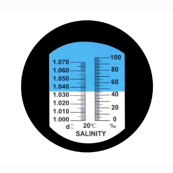 BioTek Marine Refractometer Scale
